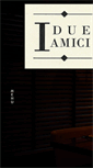 Mobile Screenshot of i-due-amici.de